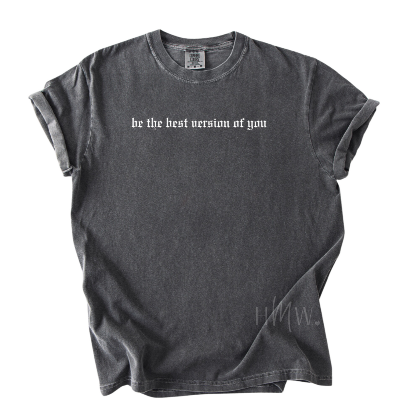 Be the best version of you - Embroidery  Unisex Adult Tee  - 3 Colors